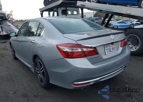 2016 Honda Accord Sport from USA, damaged, VIN 1HGCR2F58GA204374